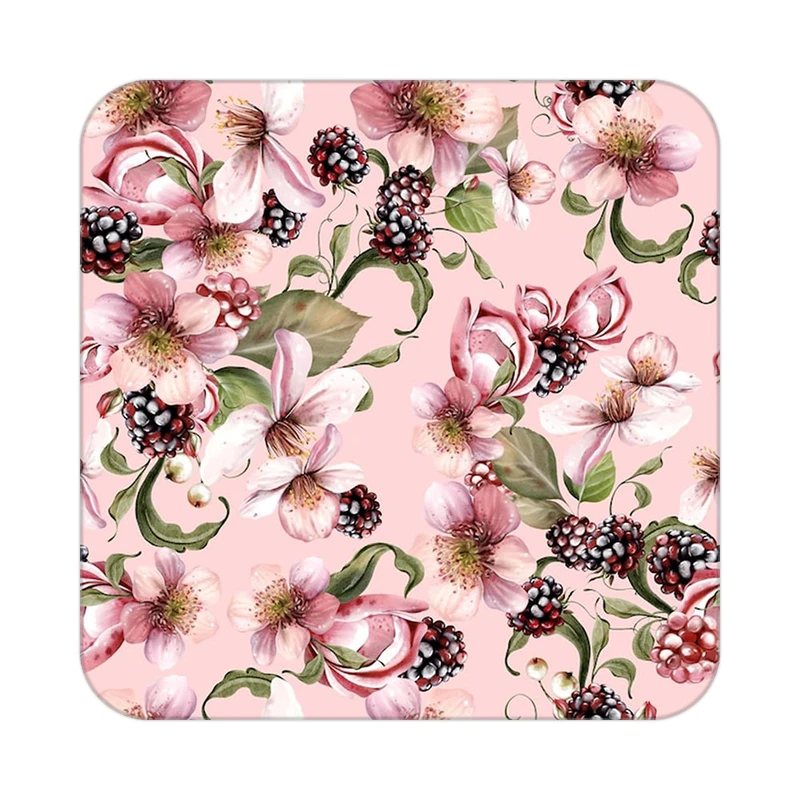 زیر لیوانی کاکتی طرح گل مدل mp19619