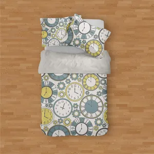 سرویس روتختی مدوپد طرح زمان مدل PAT00222 یک نفره 4 تکه