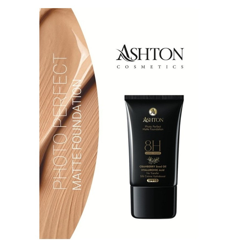 کرم پودر اشتون مدل روغن دانه کرنبری شماره TF 26 حجم 30 میلی لیتر