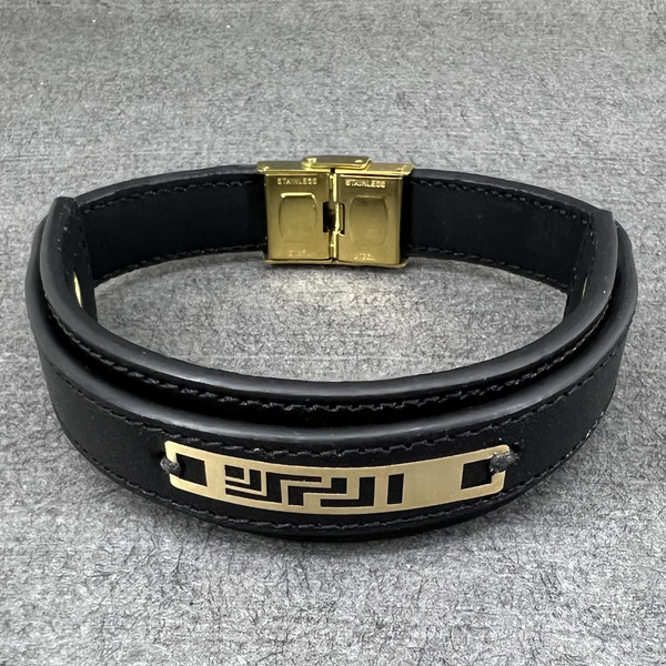 دستبند طلا 18 عیار مردانه دوست خوب مدل dk070
