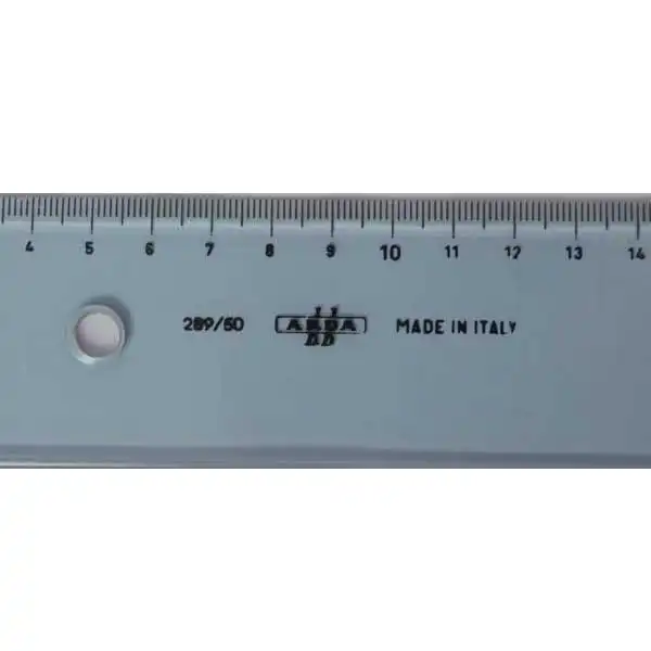 خط کش 50 سانتی متر آردا مدل شیشه ای کد 289