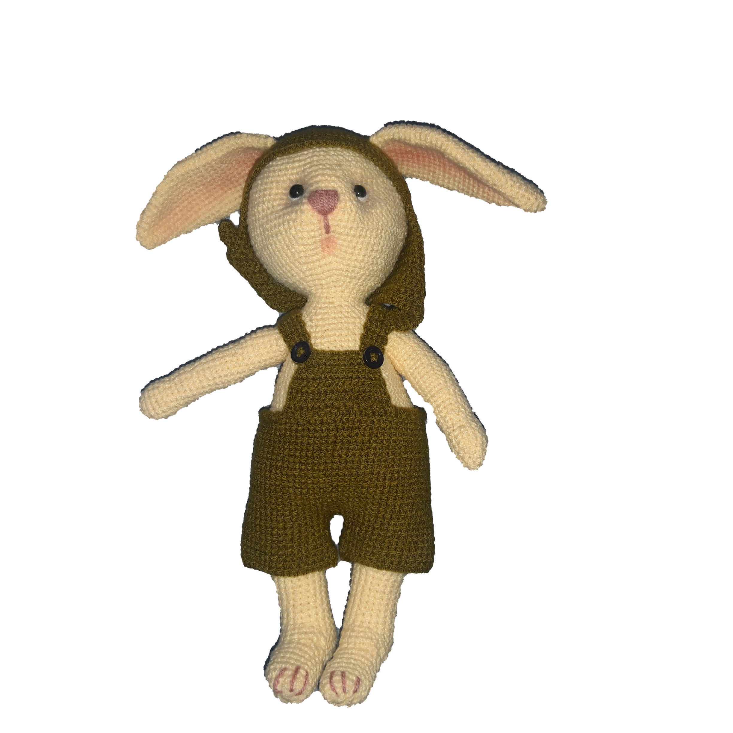 عروسک بافتنی مدل خرگوش خلبان