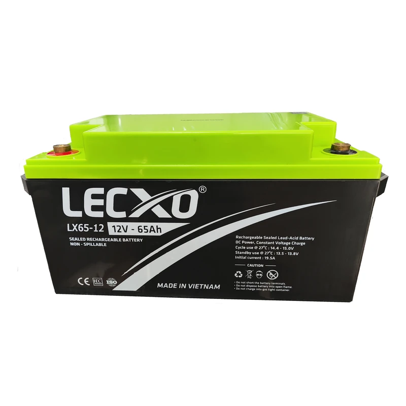 باتری UPS با ولتاژ 12 ولت و شدت جریان 65 آمپرساعت مدل LX6512