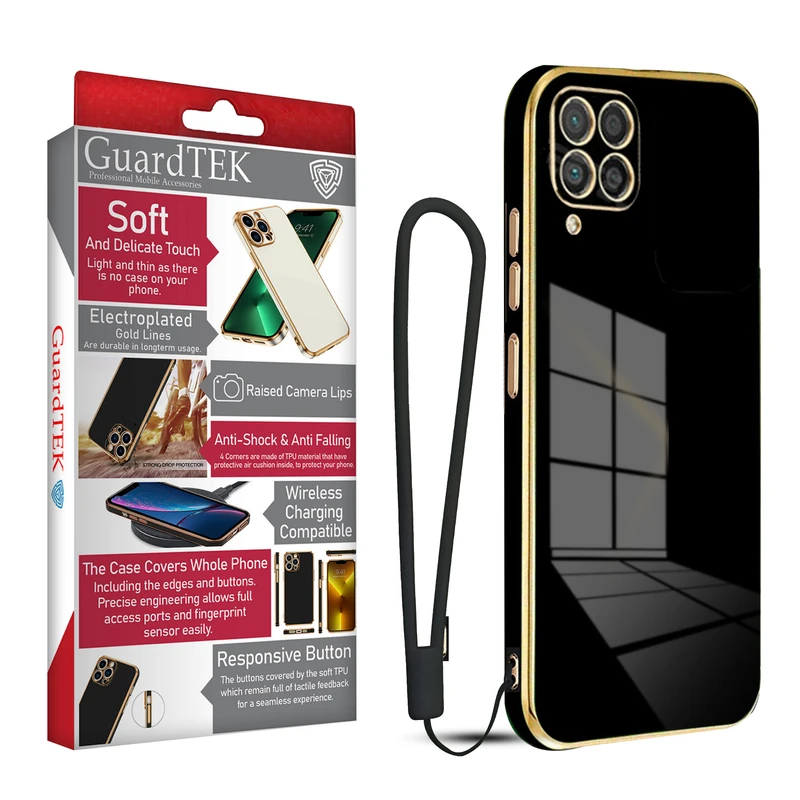 کاور گاردتک اساک مدل Myca2 Strap مناسب برای گوشی موبایل هوآوی Nova 7i / P40 Lite / Nova 6 SE به همراه بند