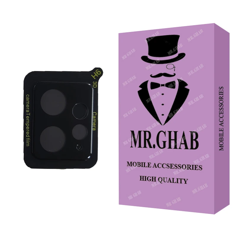 محافظ لنز دوربین مستر قاب مدل 3D مناسب برای گوشی موبایل شیائومی Redmi Note 12 4G