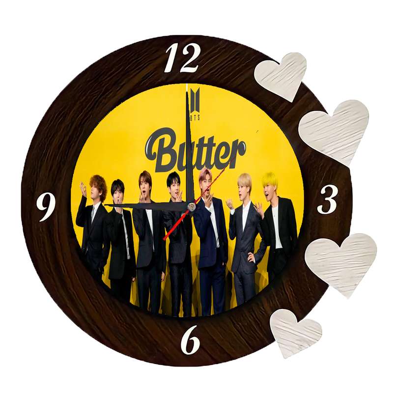ساعت رومیزی مدل BTS Butter 003