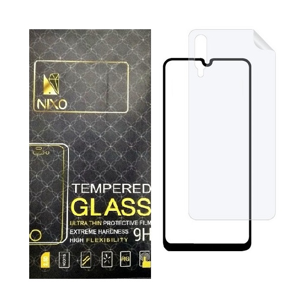 محافظ صفحه نمایش نیکسو مدل 2FN مناسب برای گوشی موبایل سامسونگ Galaxy A30s به همراه محافظ پشت گوشی