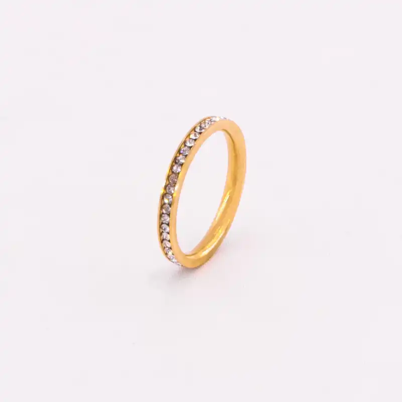 انگشتر زنانه مدل نگین دار کد hach-01