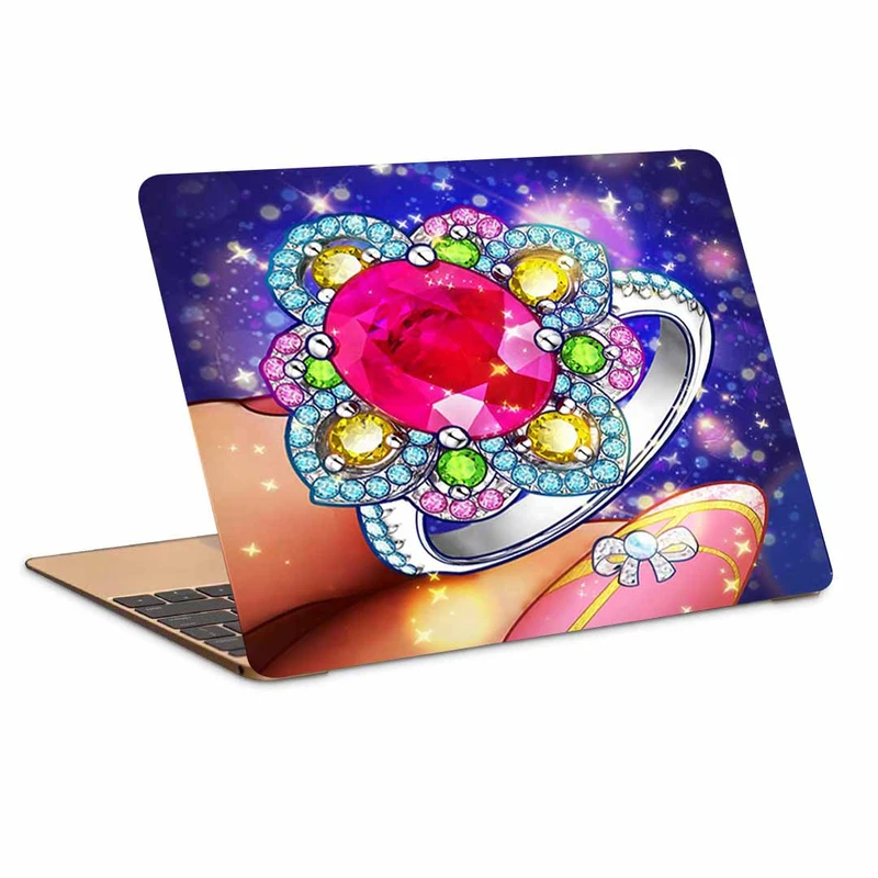 استیکر لپ تاپ طرح نقاشی فانتزی  کد P-1443 مناسب برای لپ تاپ 15 تا 17 اینچ