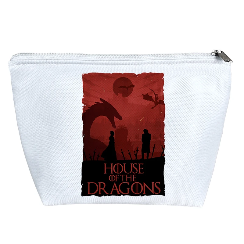 کیف لوازم آرایش دخترانه خندالو مدل سریال خانه اژدها house of dragon کد 5038