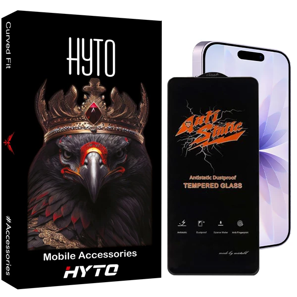 محافظ صفحه نمایش هیتو مدل Antistatic Techra مناسب برای گوشی موبایل اپل iPhone 17