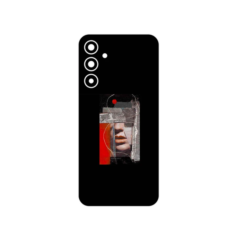 برچسب پوششی ماهوت مدل Collage of Mouth مناسب برای گوشی موبایل سامسونگ Galaxy A25 5G