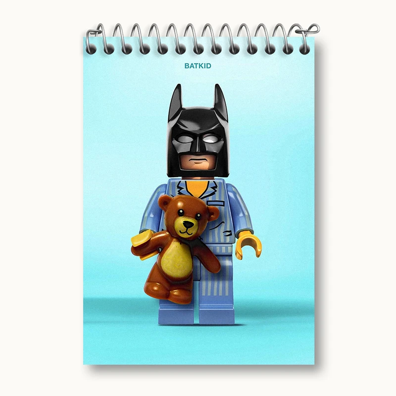 دفتر یادداشت 50 برگ خندالو طرح بتمن (Batman) کد N2924