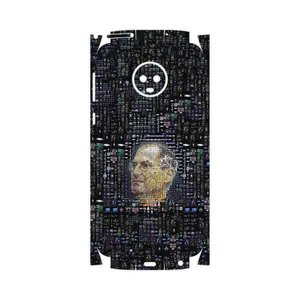 MAHOOT Collage of Steve Jobs 2-FullSkin Cover Sticker for Motorola Moto G6