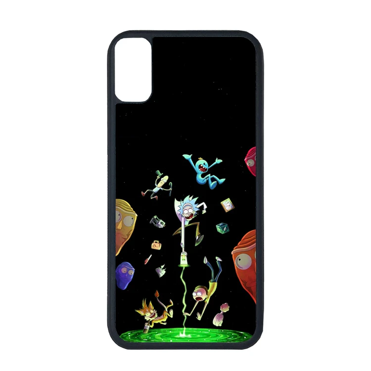 کاور طرح ریک و مورتی مناسب برای گوشی موبایل اپل iphone xs max