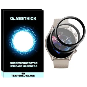 Glassthick NGL Nano Screen Protector For Amazfit GTR 3 Pro Pack of 2