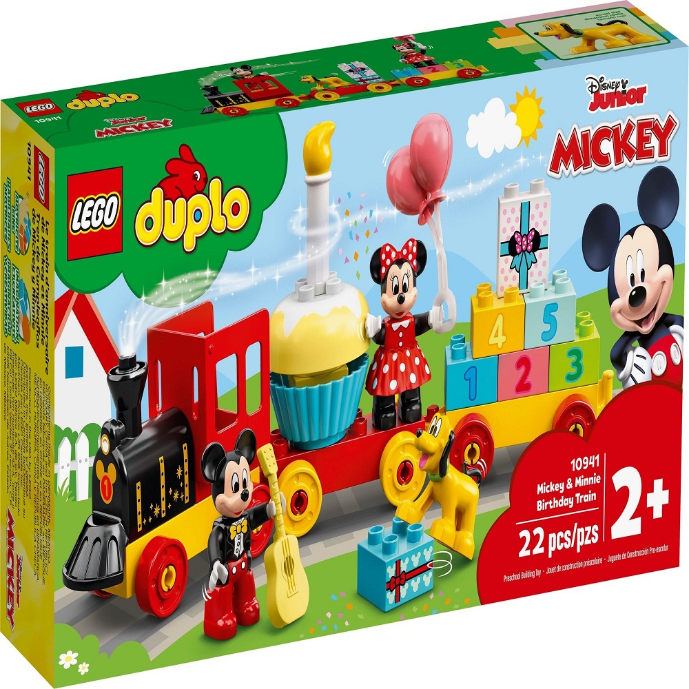 لگو سری دوپلو مدل Mickey & Minnie Birthday Train کد 10941