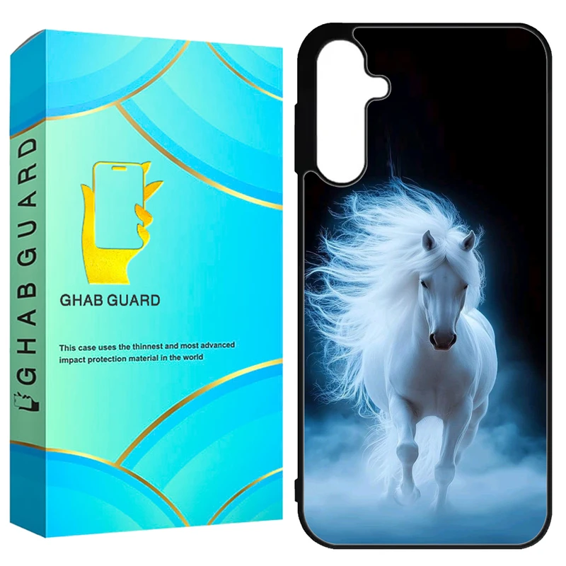 کاور قاب گارد طرح اسب مدل GCHPA55 مناسب برای گوشی موبایل سامسونگ Galaxy A55 5G