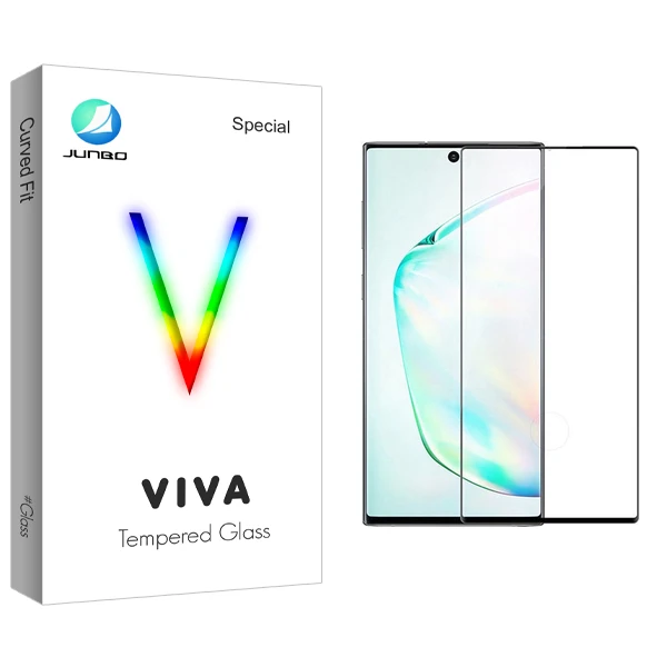 محافظ صفحه نمایش شیشه ای جانبو مدل Viva FLGL مناسب برای گوشی موبایل سامسونگ Galaxy Note 10