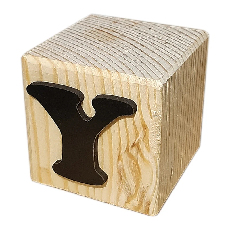  استند رومیزی تزیینی مدل مکعب حرف Y