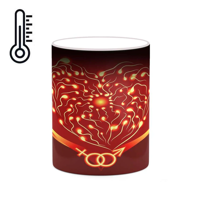 ماگ حرارتی کاکتی مدل قلب کد mgh18441