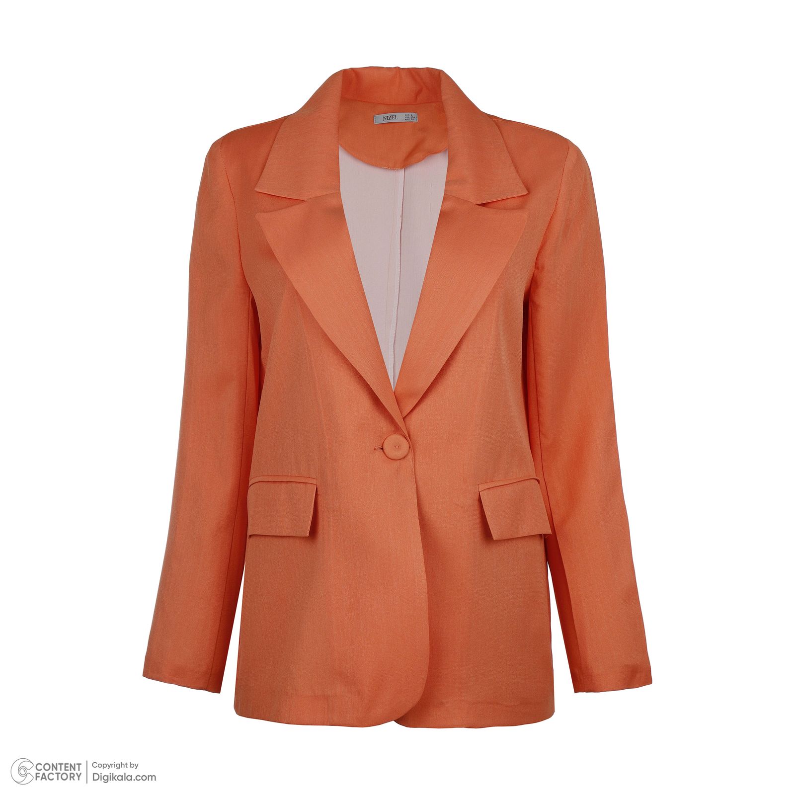 کت زنانه نیزل مدل 0228-016 رنگ نارنجی -  - 2