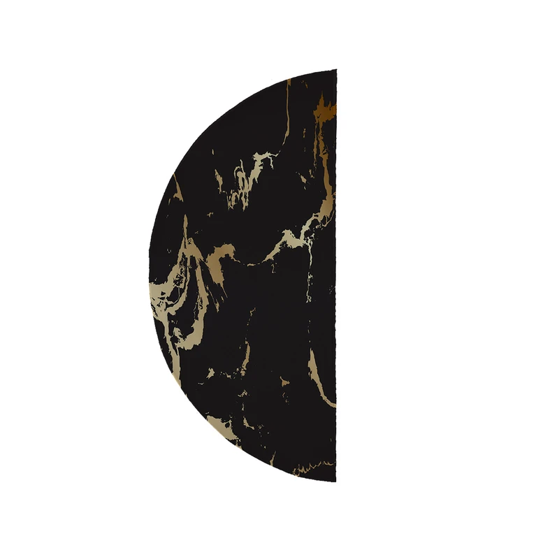 پادری مدل نیم دایره طرح سنگ کد 8374 سایز 90×45 سانتی متر