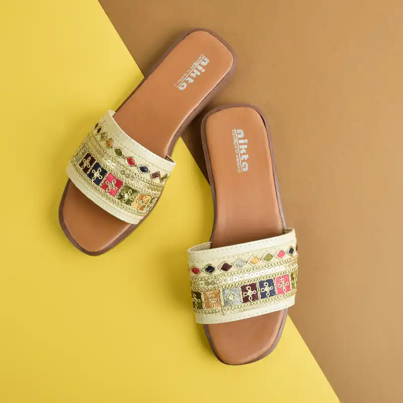 صندل زنانه نیکتا مدل بندری کد CR.2868