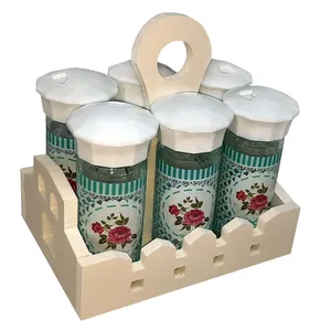  ست جا ادویه 6 پارچه مدل WGW-1011