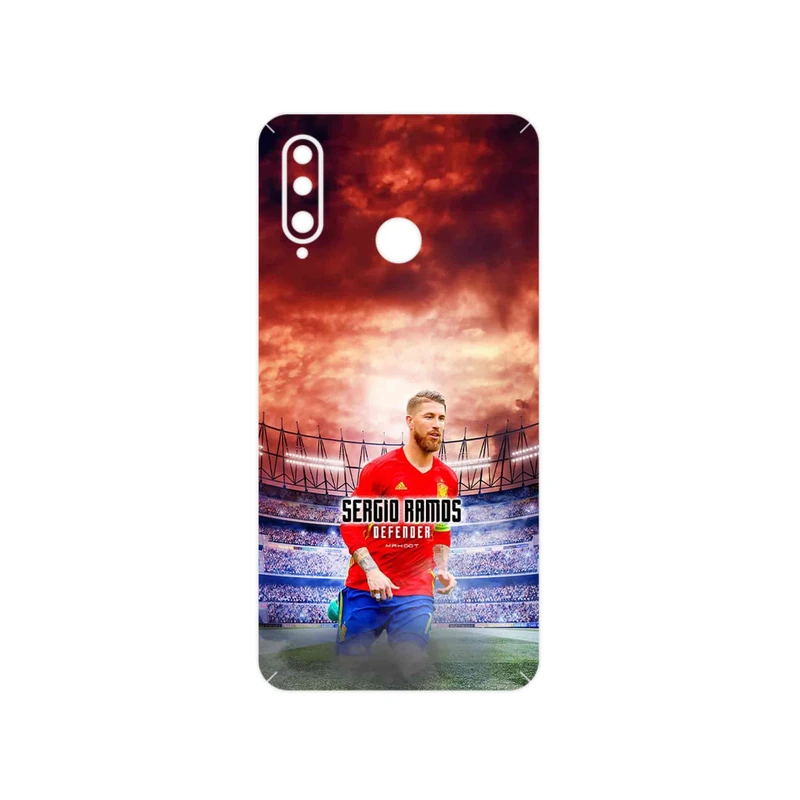 برچسب پوششی ماهوت مدل Sergio Ramos مناسب برای گوشی موبایل هوآوی P30 Lite (48 MP Camera)