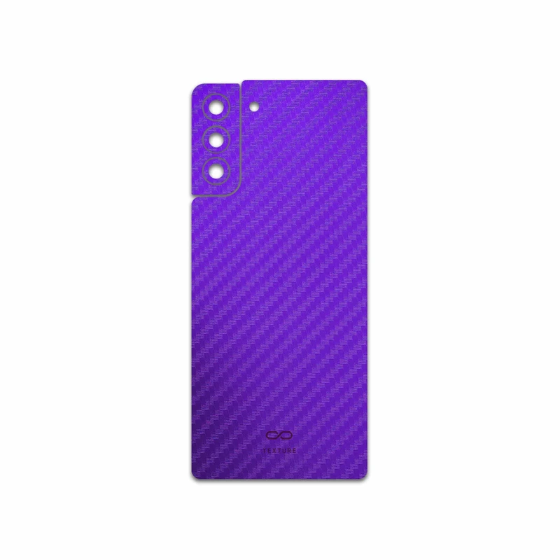برچسب پوششی ماهوت مدل Purple-Fiber مناسب برای گوشی موبایل سامسونگ Galaxy S21 Plus 5G