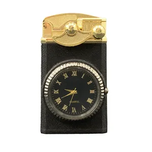 فندک مدل ساعت هندلی دوشعله کد DKD-1348