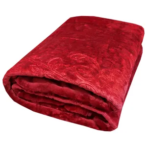 پتو نرمینه بافت مدل نسیم کد 019 دونفره سایز 210x230 سانتی متر
