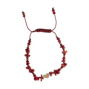 دستبند طلا 18 عیار زنانه الن نار مدل MGA-D0729 ELN0729