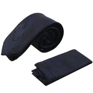 ست کراوات و دستمال جیب مردانه مدل PJ-109471