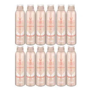 اسپری خوشبو کننده بدن زنانه فیکورس مدل OLYMPEA حجم 200 میلی لیتر مجموعه 12 عددی