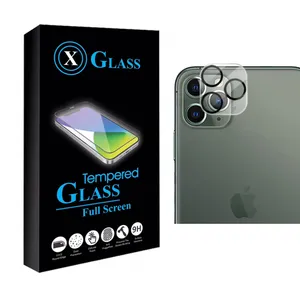 محافظ لنز دوربین ایکس گلس مدل 3D PLUS مناسب برای گوشی موبایل اپل IPHONE 11 PRO MAX