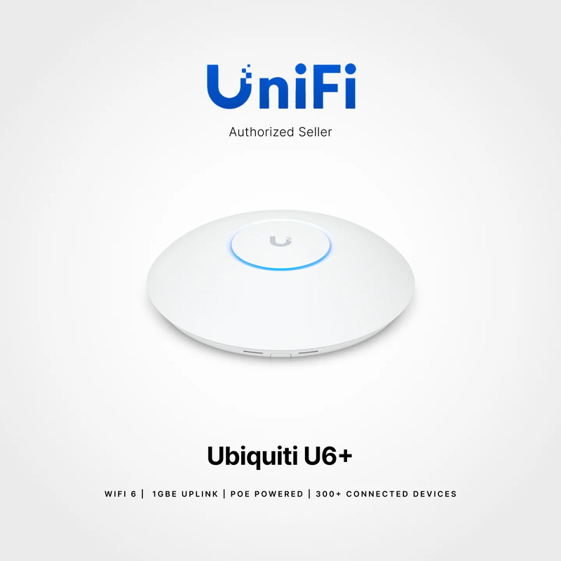 اکسس پوینت یوبیکیوتی UniFi U6+