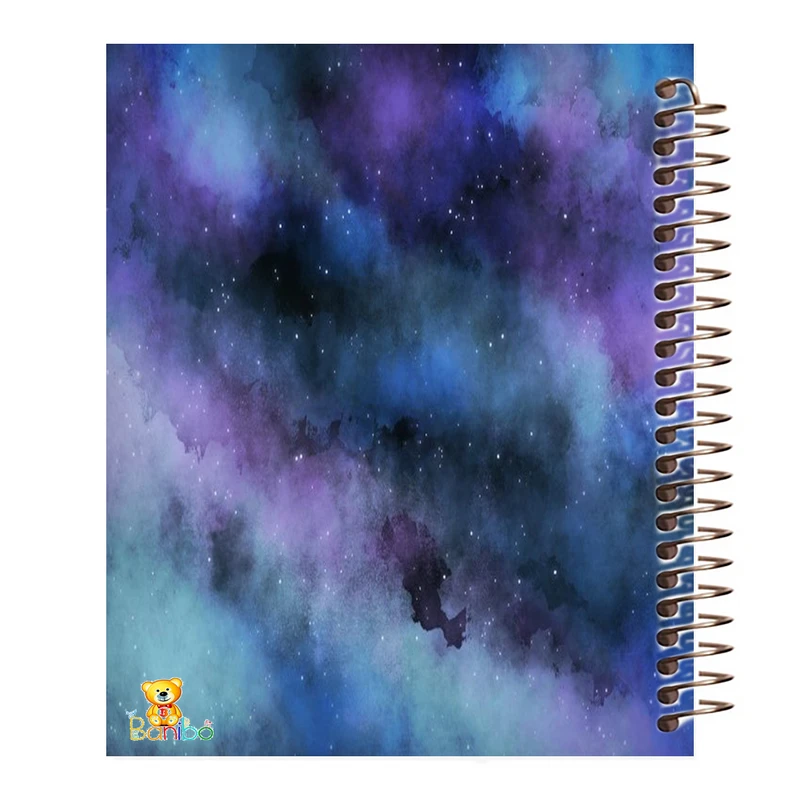 دفتر نقاشی 50 برگ بانیبو مدل کهکشانی کد 451