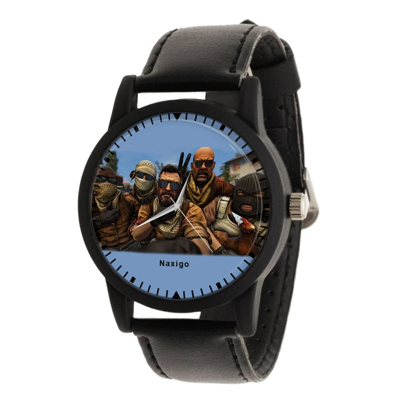 ساعت مچی عقربه ای ناکسیگو مدل Counter-Strike Global Offensive کد LF13298