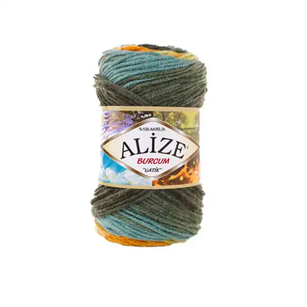 کاموا آلیزه مدل burcum batik کد 7099