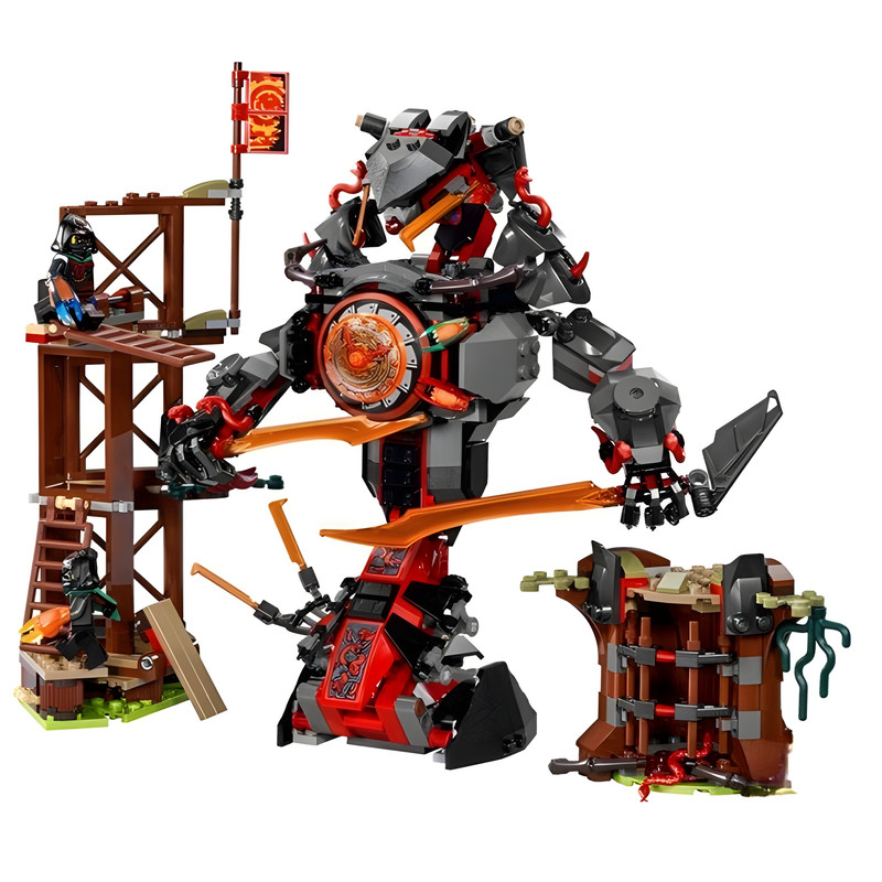 ساختنی 734 قطعه بلا مدا ربات شمشیر زن نینجا کد 10583