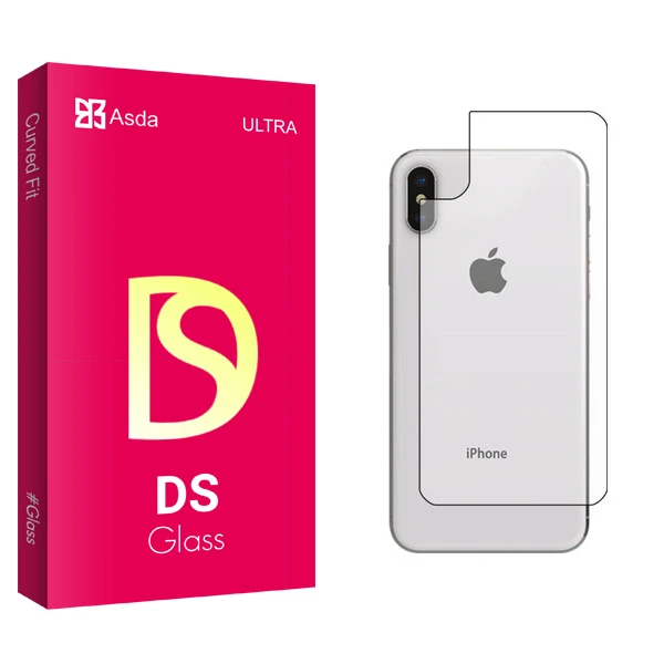 محافظ پشت گوشی آسدا مدل DS glass مناسب برای گوشی موبایل اپل Iphone X/XS