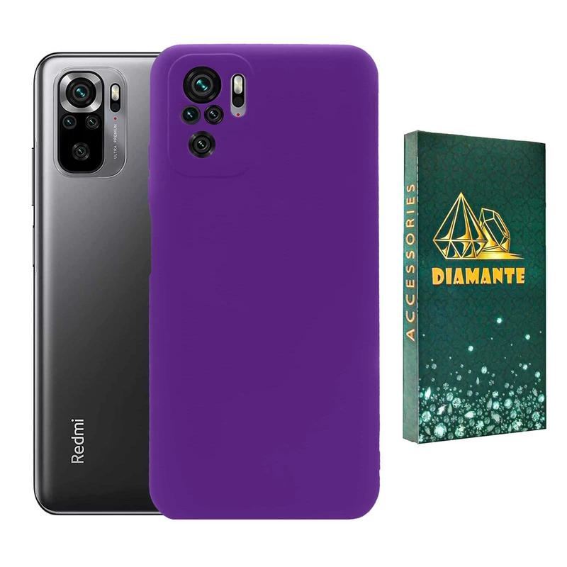 کاور دیامانته مدل sili_77 Gn مناسب برای گوشی موبایل شیائومی Redmi Note 10 4G