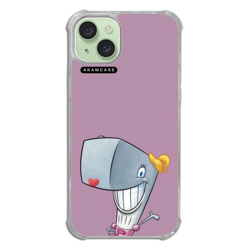 کاور آکام مدل AMC-WTA15PLUS-SPONGE BOB17 مناسب برای گوشی موبایل اپل iPhone 15 Plus