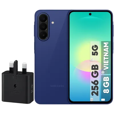 گوشی موبایل سامسونگ مدل Galaxy A27 دو سیم کارت ظرفیت 256 گیگابایت و رم 8 گیگابایت  - ویتنام - به همراه شارژر 25 وات سامسونگ