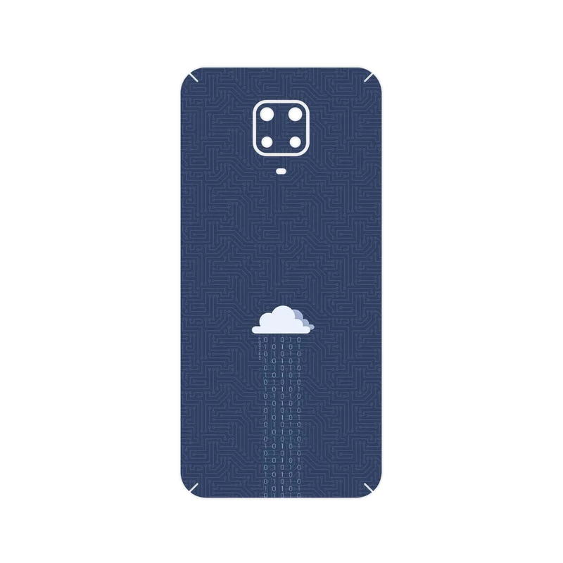 برچسب پوششی ماهوت مدل Minimal Data Cloud مناسب برای گوشی موبایل شیائومی Redmi Note 9 Pro