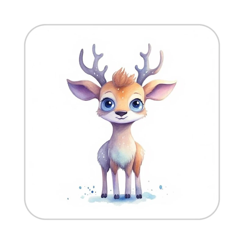 زیر لیوانی کاکتی طرح حیوانات کارتونی مدل mp28842