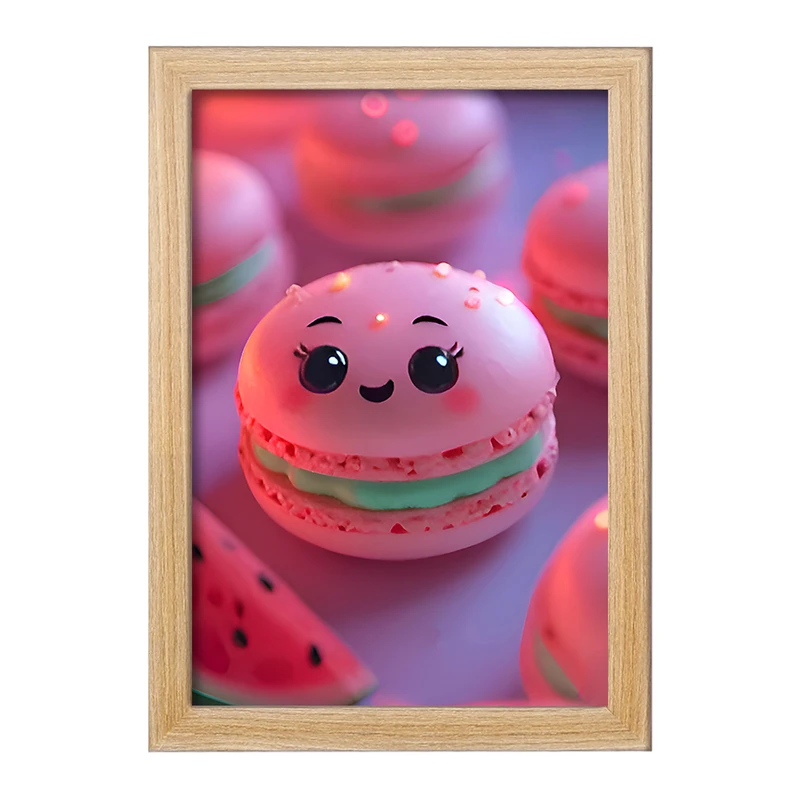 تابلو خندالو مدل ماکارون بامزه کد F9542