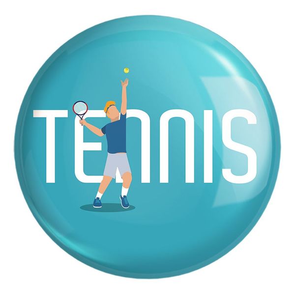 پیکسل خندالو طرح تنیس Tennis کد 26628 مدل بزرگ